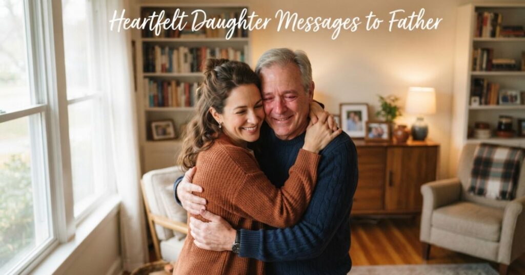 Heartfelt Daughter Messages to Father