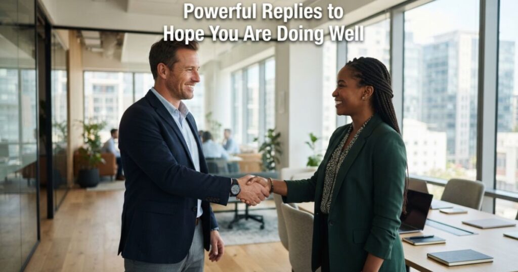 Hope You Are Doing Well