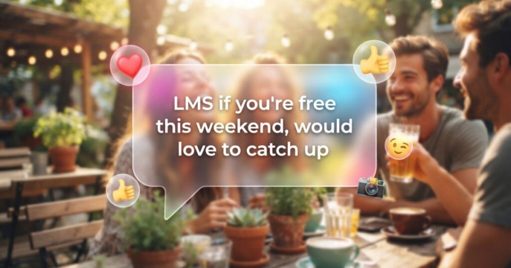 LMS, would love to catch up