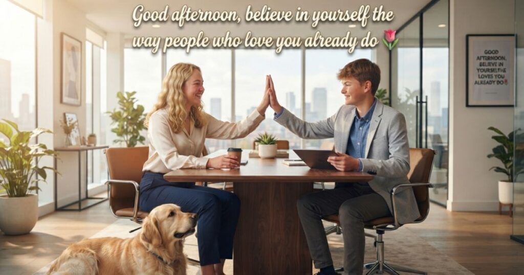 Motivational Good Afternoon Message