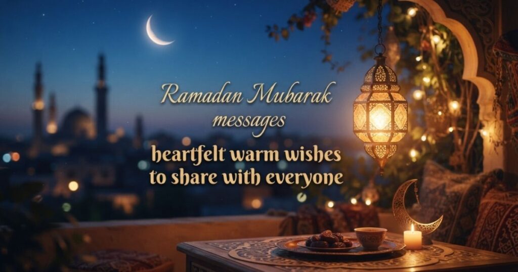 Ramadan Mubarak message for friends