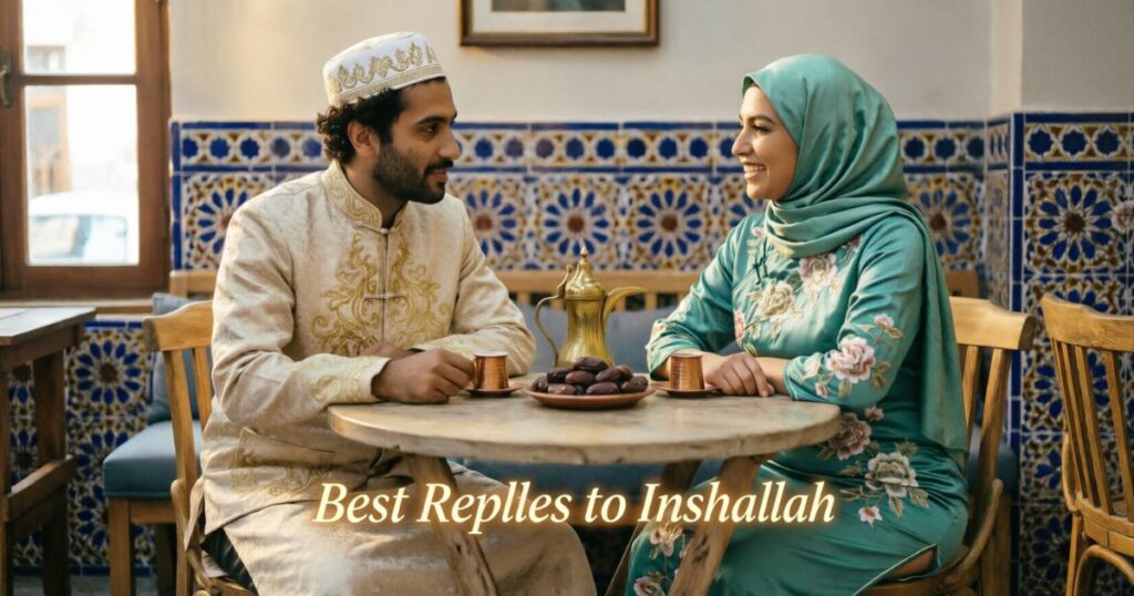 Relationship replies to inshallah