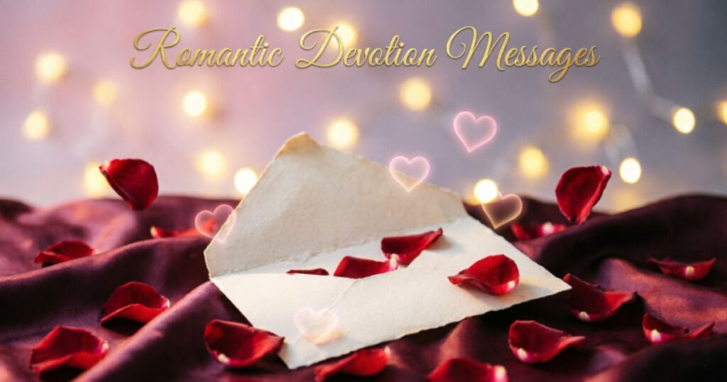 Romantic Devotion Messages