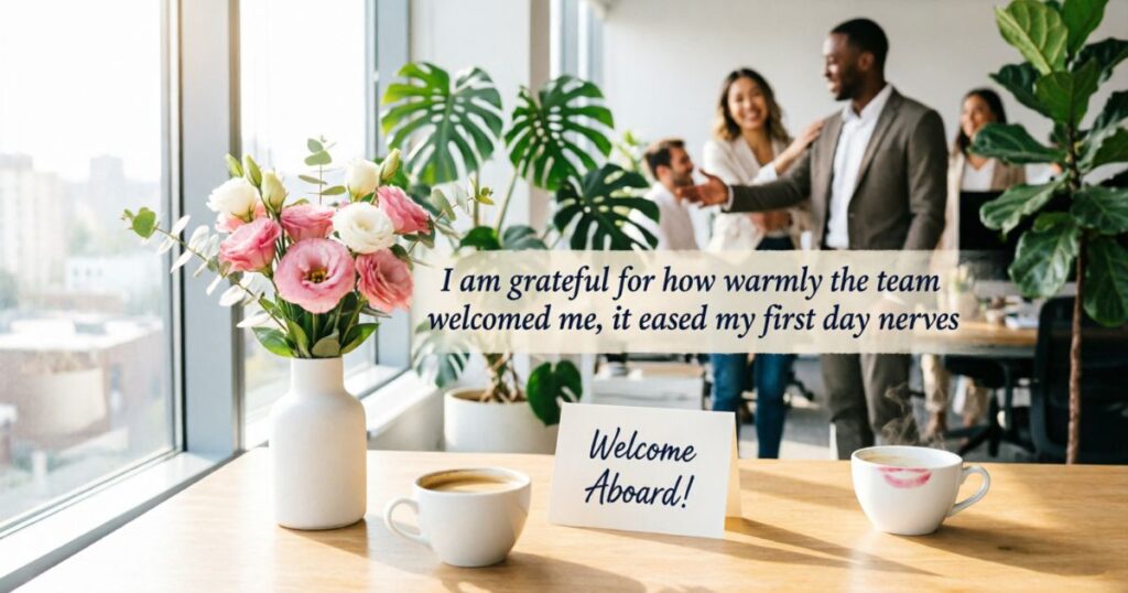 Warm Welcome Email for a team
