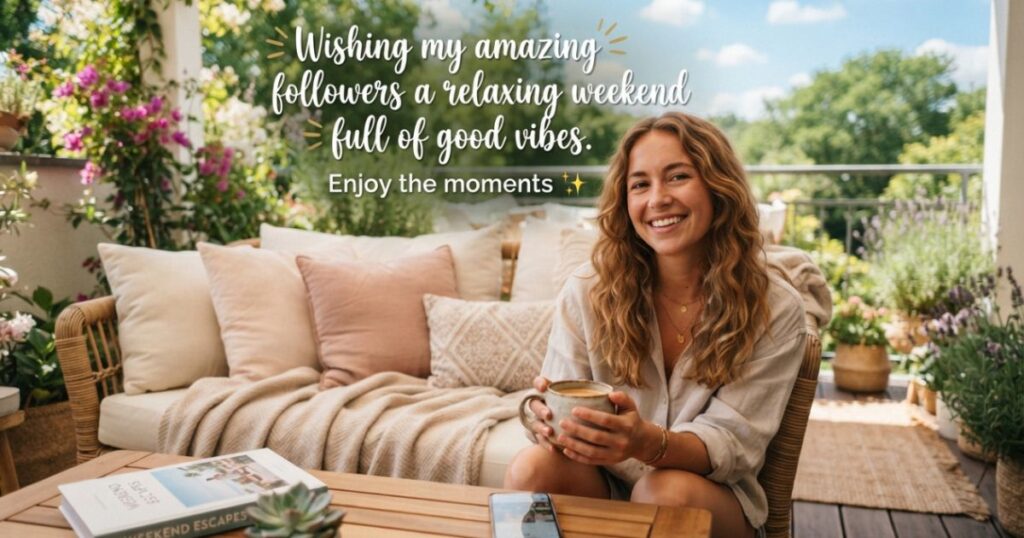 Weekend Greetings for Social Media Friends