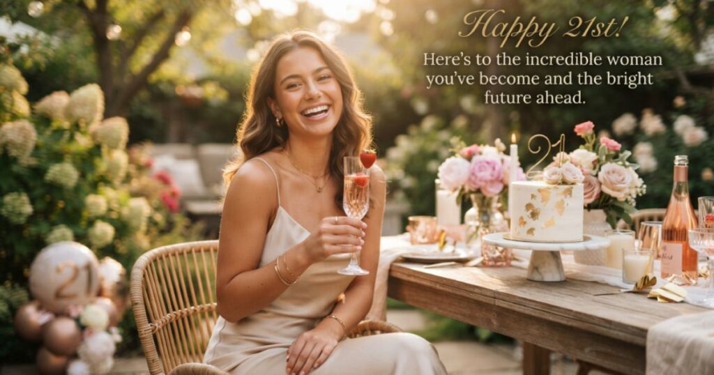 21st birthday messages to daughter