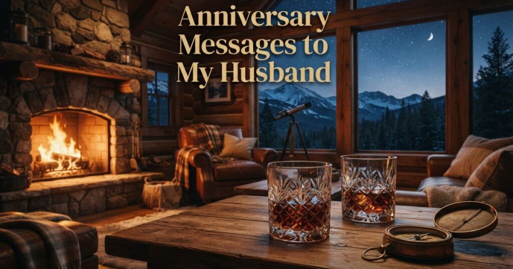 Anniversary Messages to My Husband