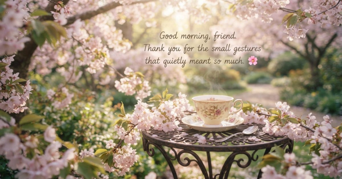 Appreciation Good Morning Messages