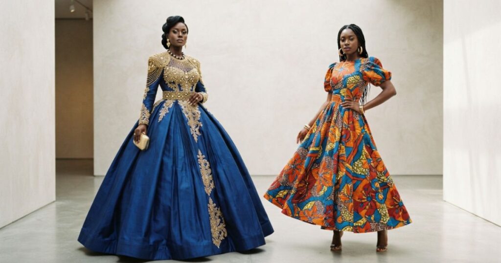 Ball Gown and Flared Kaba Skirts