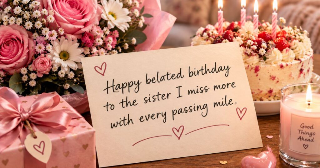 For Long-Distance Sister