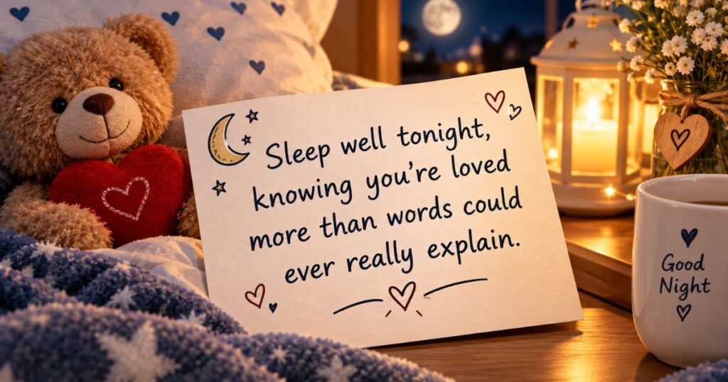 Good Night Paragraphs for Her