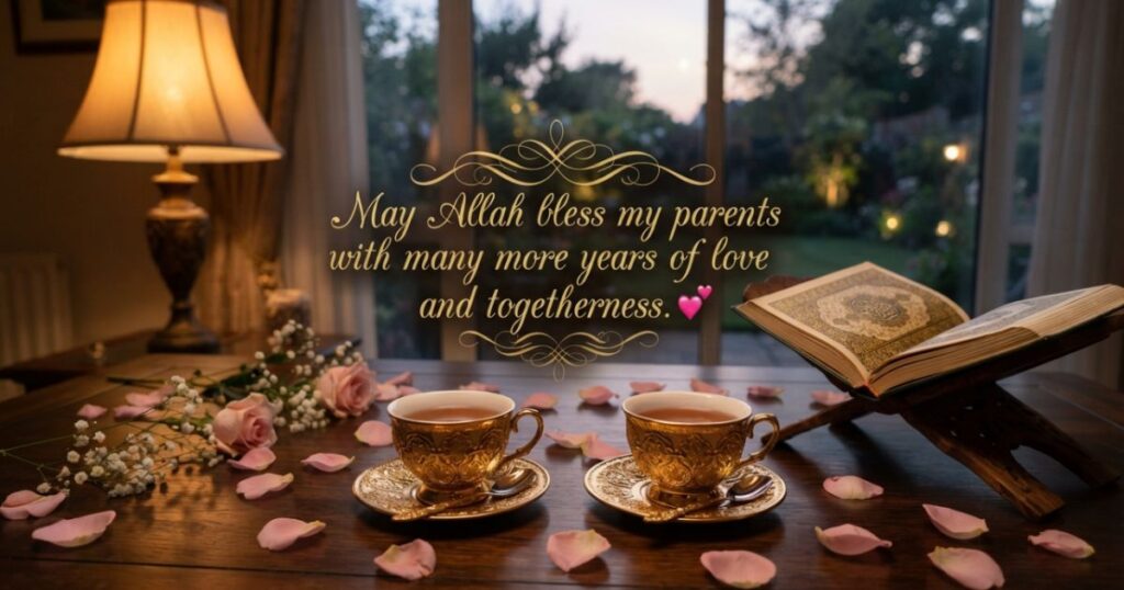 Islamic Anniversary Wishes for Parents