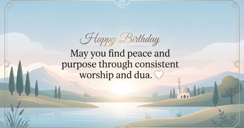 Muslim Birthday Wishes for Son