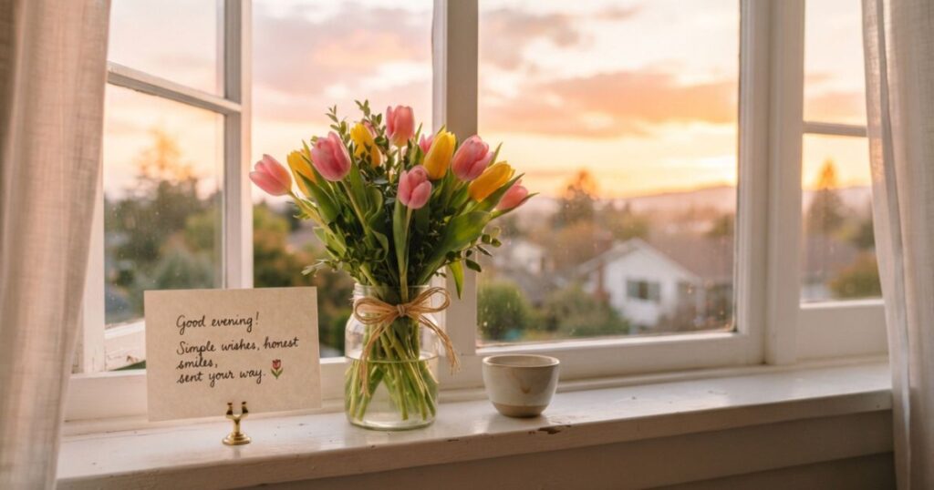 Short Good Evening Messages