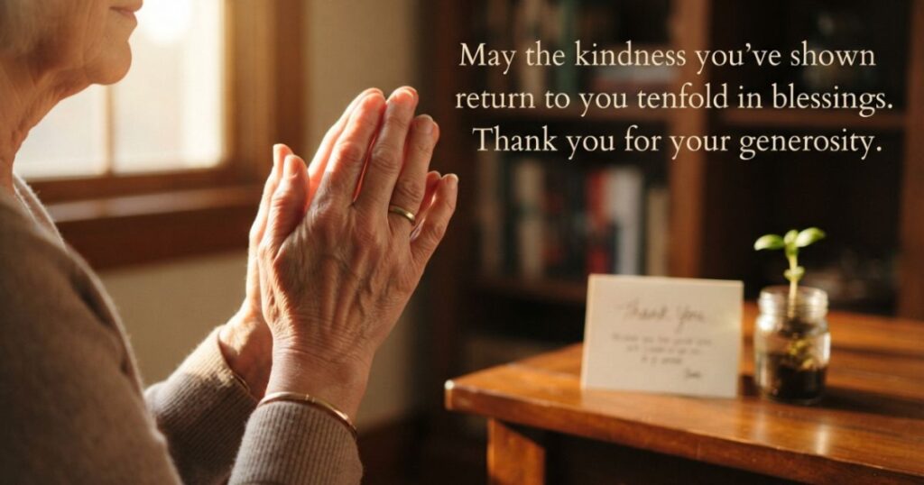 Short and Simple Thank You Prayer Messages