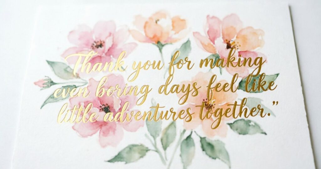 Thank You Messages for Someone Special