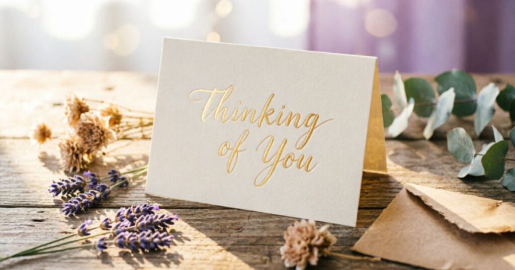 Thinking of you messages