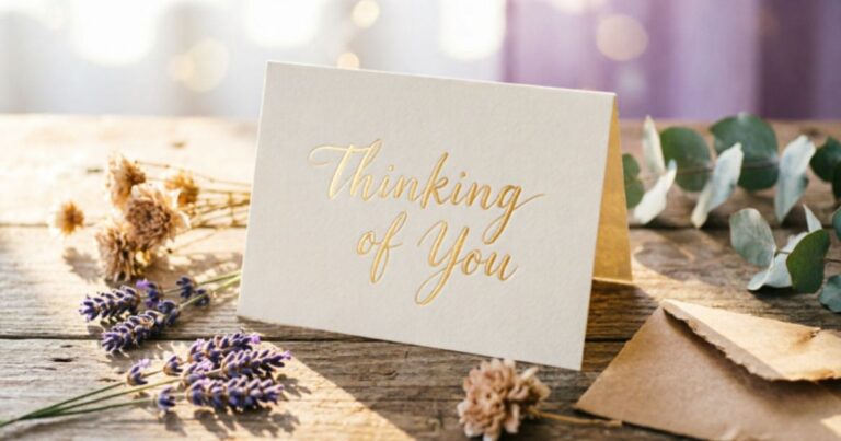 Thinking of you messages