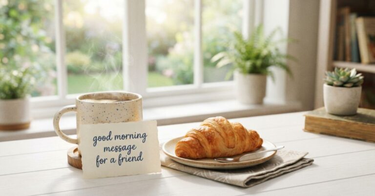 good morning messages for a friend