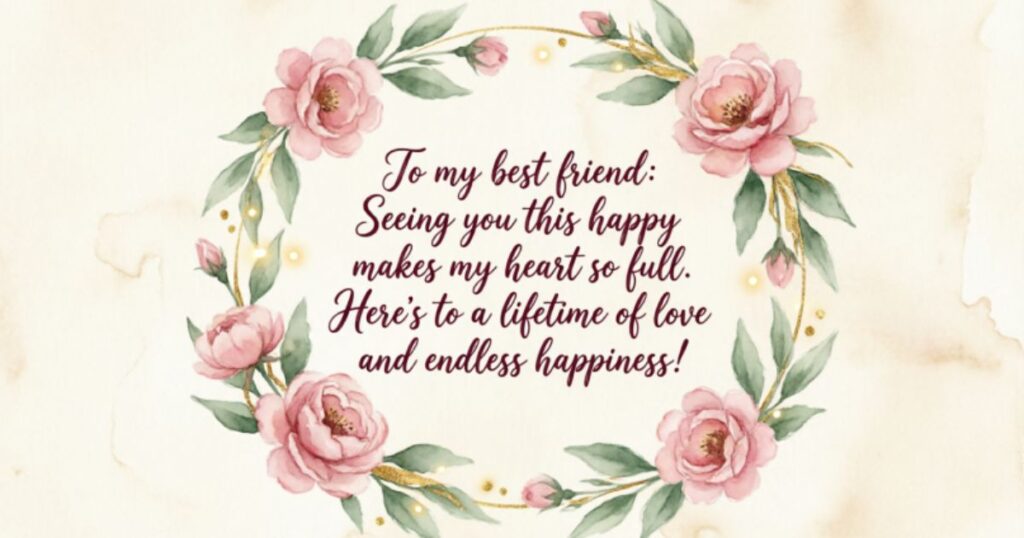 Bridal Shower Message That Feels Personal