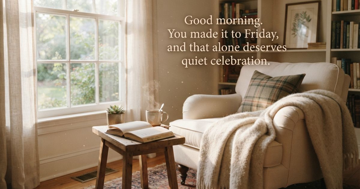 Gentle Friday Morning Blessings