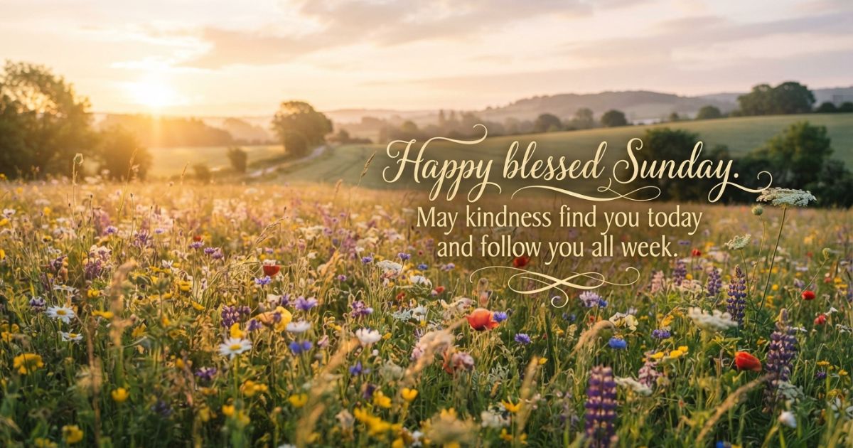 Happy Sunday Blessings