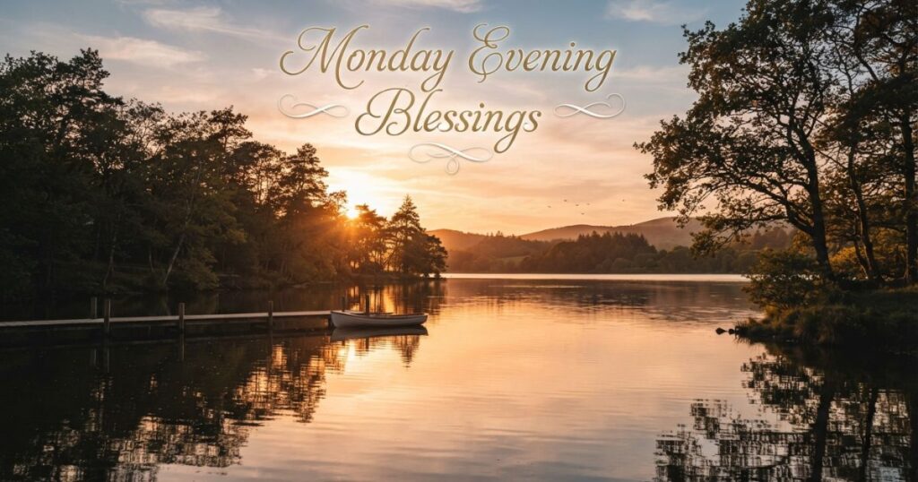 Monday Evening Blessings
