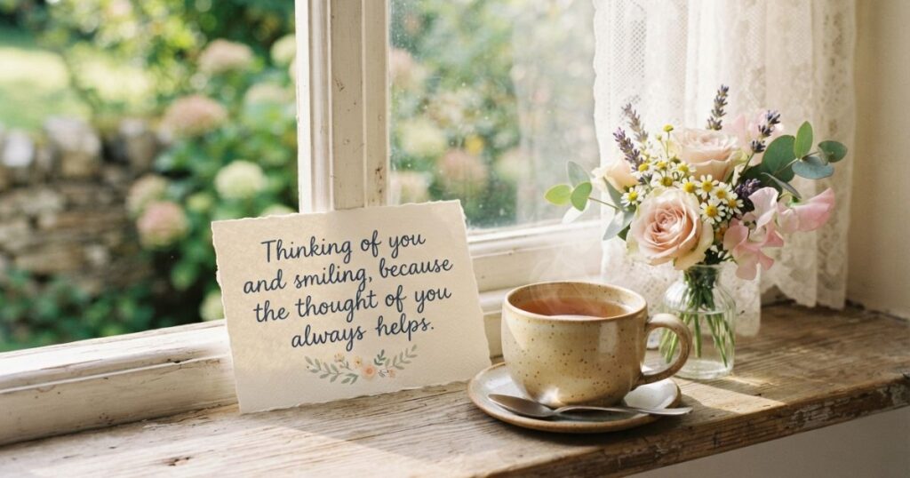 Short Thinking of You Texts to Send Anytime