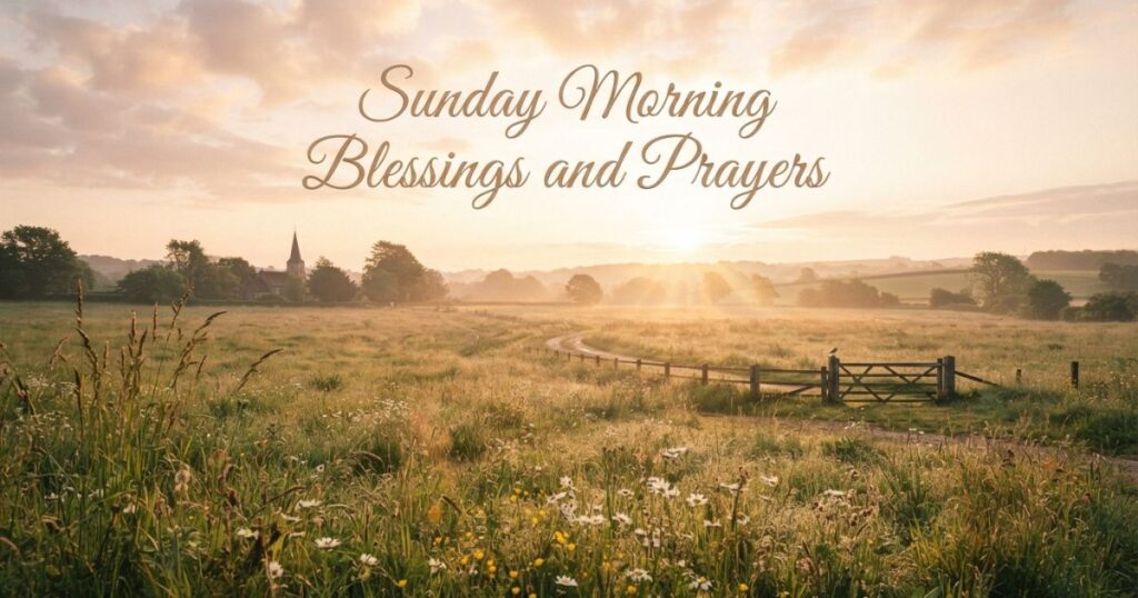 Sunday Morning Blessings and Prayers