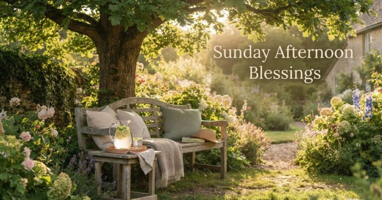 Sunday afternoon blessings