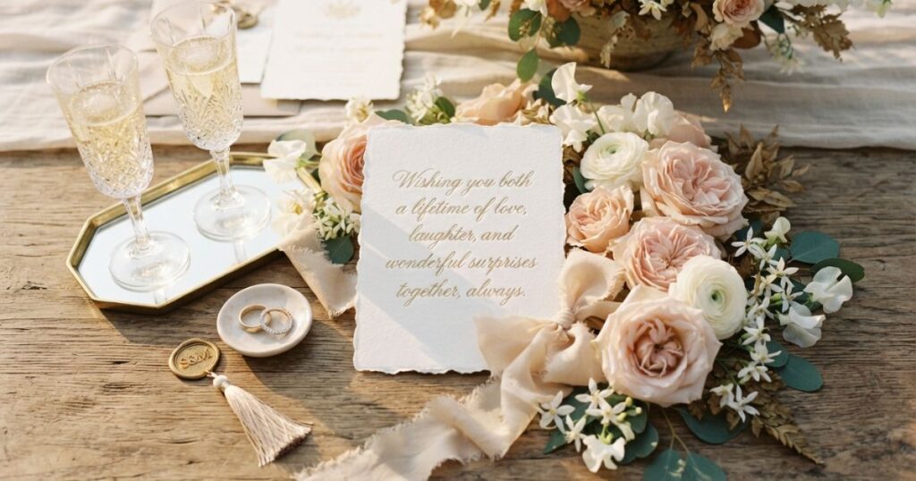 Sweet Wedding Wishes for a Card or Text