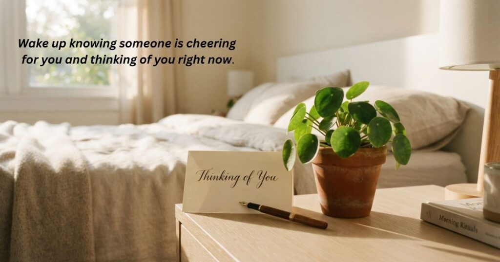 Thinking of You Messages for Early Morning