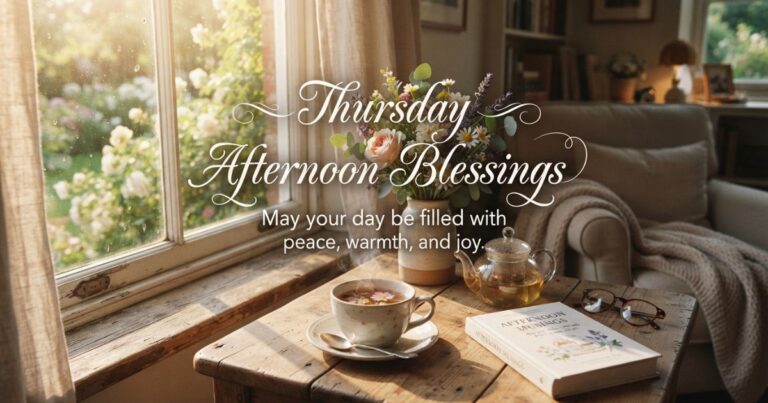 Thursday afternoon blessings images"