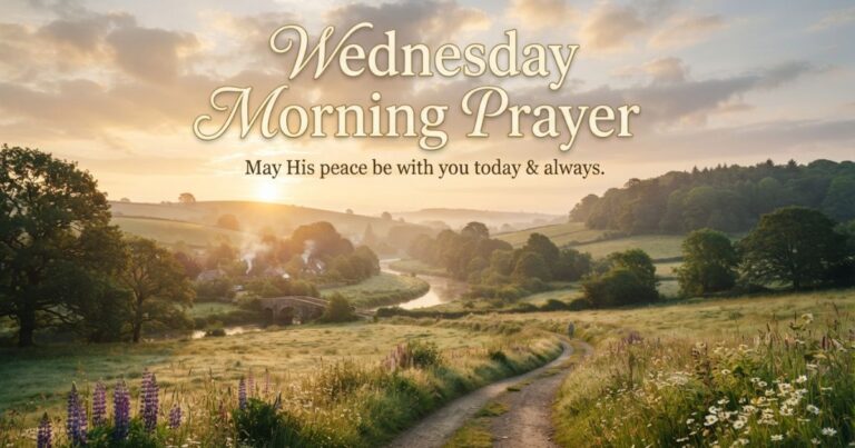 Wednesday Morning Prayer