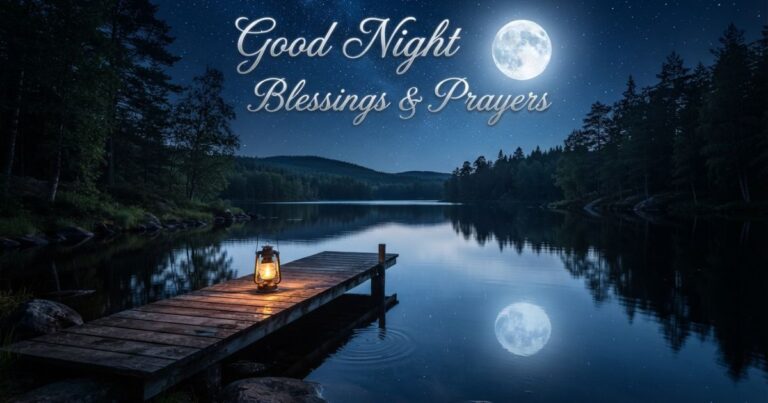 good night blessings prayers images