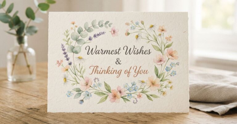 thinking of you wishes